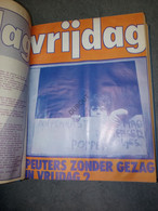 Tijdschrift VRIJDAG - Vrij En Progressief Weekblad 1971-1972 - Politiek (S49) - Autres & Non Classés