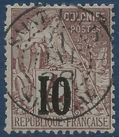 France Colonies Françaises Sénégal N°3e Type IX Oblitéré  TB - Gebruikt