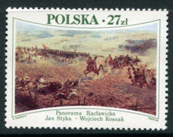 POLAND 1985 Battle Of Raclawice Painting MNH / **.  Michel 2967 - Unused Stamps