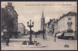 +++ CPA - Bruxelles - MOLENBEEK - Boulevard Du Jubilé Et Eglise St Remy - Henri Georges  // - St-Jans-Molenbeek - Molenbeek-St-Jean