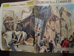 # DOMENICA DEL CORRIERE N 21 / 1963 AL PINI A TORINO / DILLINGER  / COOPER / VARIE PUBBLICITA - Prime Edizioni