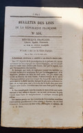 23 Pages Dont 8 Pages Sur La Poste Convention Entre France Et Sardaigne Décret Relatif Aux Concessions En Algérie 1851 - Historische Dokumente