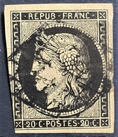 FRANCE 1849 - Canceled - YT 3 - 20c - 1849-1850 Cérès