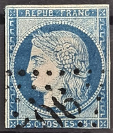 FRANCE 1874 - Canceled - YT 60C - 25c - Dents Découpés! - 1871-1875 Ceres