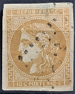 FRANCE 1870 - Canceled - YT 43B - 10c - 1870 Emisión De Bordeaux