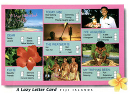 (XX 16) Fiji Lezzy Letter Card (posted To Australia With BIRD Stamp) - Fidji