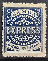 SAMOA 1879/82 - MLH - Sc# 1 - 1d - Samoa (Staat)