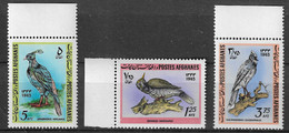 Afghanistan 1965 Mi.No. 939 - 941 Birds Vogel  3v   MNH** 17,00 € - Afghanistan