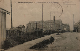 Momignies - Belgique (Reims - Momignies) Le Pensionnat Vu De La Douane 191? - Momignies