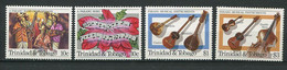 164 TRINIDAD Et TABAGO 1984 (TRINITE) - Yvert 514/17 - Noel Musique Orchestre - Neuf **(MNH) Sans Trace De Charniere - Trinité & Tobago (1962-...)