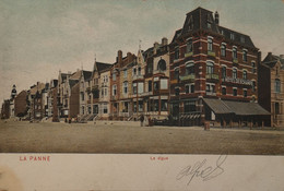 De - La Panne /  LA Digue - Hotel Deschamps Ca 1900 Vlek Links Onder - De Panne