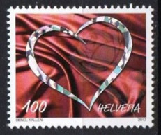 Switzerland  2017. Greeting Stamp. Love. Heart. MNH** - Ungebraucht