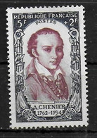 FRANCE    N° 867  * *  ( Cote 13e ) Revolution Francaise  André Marie De Chénier - Franz. Revolution