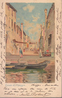 ITALIA - Canale Di CHIOGGIA - Firmata R, Tafuri, Animata, Viag.1905 -AG 21-31,32 - Chioggia