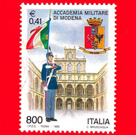 ITALIA - Usato - 1999 - Accademia Militare Di Modena - Cortile D'onore E Cadetto Dell'accademia - 800 L. - 0,41 - 1991-00: Used