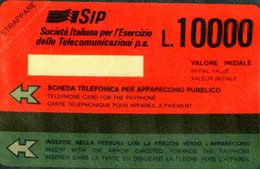 C&C 5182 A SCHEDA NUOVA PROTOTIPI E PROVE URMET ROSSA VARIANTE LATO B OPACO - Usages Spéciaux