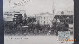 Carte De Port Saïd De 1905 à Destination De Blois - Covers & Documents