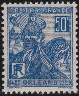 France   .   Y&T   .    257    .   *  .    Neuf Avec Gomme Et Charnière  .   /   .  Mint-hinged - Unused Stamps