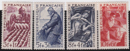 France   .   Y&T   .   823/825     .   **    .      Neuf  Avec Gomme Et  SANS Charnière     .   /   .  MNH - Nuovi