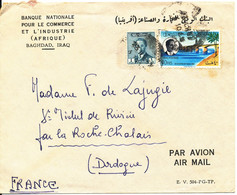 Iraq Cover Sent To France 1958 - Iraq