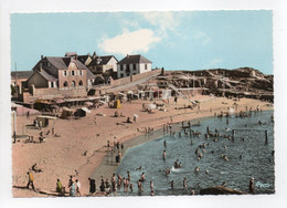 - CPSM BATZ-SUR-MER (44) - Plage St-Michel (belle Animation) - Photo CIM 1004 - - Batz-sur-Mer (Bourg De B.)