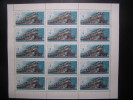 RUSSIA 1979MNH (**)YVERT 4579 Locomotives Sheet Of 15 Stamps - Hojas Completas