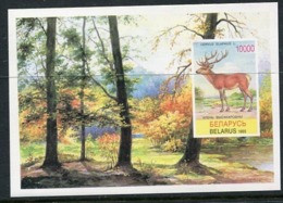 BELARUS 1995 Nature Protection: Red Deer Block  MNH /**.  Michel Block 5 - Wit-Rusland