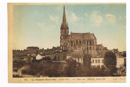 08- 2021 HES 10 - LOIRE ATLANTIQUE - 44 - LA CHAPELLE BASSE MER - Vue Sur L'église Nord Est - La Chapelle Basse-Mer