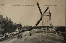 Knokke - Knocke // Le Moulin Et Le Chemin De Ziska 19?? Ed. L. Holstein - Knokke