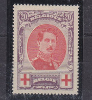 Belgique - COB 134 * - Valeur 57 Euros - Croix Rouge - - Unused Stamps