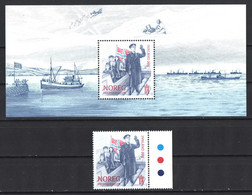 Norway 2020. World War II. 75 Years Of Peace. King Haakon VII. Ships. Flag. MNH** - Ongebruikt