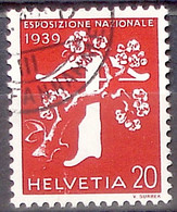 Schweiz Suisse 1939: ESPOSIZIONE Zu 238yR Mi 354y "Rolle-Rouleau-Coil" Mit Stempel III BRIEFANNAHME (Zumstein CHF 40.00) - Francobolli In Bobina