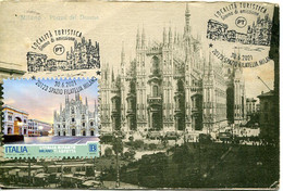 65849 Italia, Maximum 2021 The Cathedral Of Milano, Architecture, La Cattedrale Di Milano,  Vintage Card - Chiese E Cattedrali
