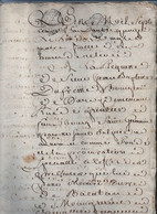 Important Acte Notarié Manuscrit 1775 138 Pages 18ème Siècle Cachet Généralité Paris Saint Germain De Bacalan Dufressie - Manuscripts