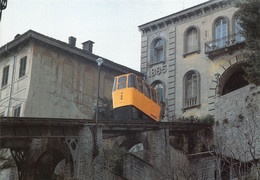 012615 "FUNICOLARE DI BIELLA-COMPIE 100 ANNI INAUGURATA NEL 1885 CON FUNZIONAMENTO AD ACQUA...... - 1985"  CART NON SPED - Funicular Railway