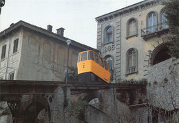 012615 "FUNICOLARE DI BIELLA-COMPIE 100 ANNI INAUGURATA NEL 1885 CON FUNZIONAMENTO AD ACQUA...... - 1985"  CART NON SPED - Kabelbanen