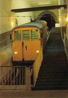 012619 "FUNICOLARE DI MERGELLINA-DELLE 4 FUNICOLARI DI NAPOLI QUESTA E' LA PIU' PITTORESCA...... 1985"  CART NON SPED - Funicular Railway
