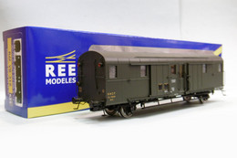 REE - Fourgon OCEM 32 Sud-Est SNCF Avec Feux Ep. IIIB Réf. VB-316 Neuf NBO HO 1/87 - Voitures Voyageurs