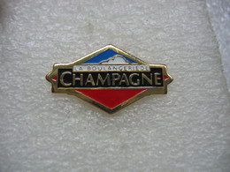 Pin's De La Boulangerie De Champagne. - Boissons