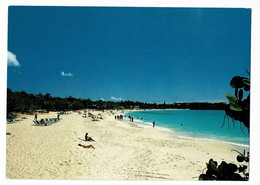 St Martin - Joyau De La Caraïbe - Plage De Mullet Bay (animation) Pas Circulé - Sint-Marteen