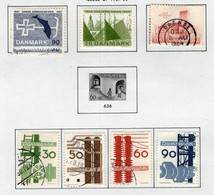 1967/1968 -  DANIMARCA - DENMARK - Mi. Nr. 466x2467+468+470/473 - Used -  (Z0304..40) - Other & Unclassified