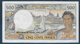 Nouvelle Calédonie NOUMEA - 500 Francs - Nouméa (Nieuw-Caledonië 1873-1985)