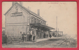 La Buissière - La Gare - 1911 ( Voir Verso ) - Merbes-le-Château