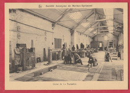 La Buissière - Marbrerie ( Usine ) De La Société Anonyme De Merbes-Sprimont  ( Voir Verso ) - Merbes-le-Chateau