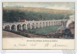 Julot1939 ..-- DOLHAIN ..-- LIMBOURG ..-- VIADUC  . 1905 Vers BOUILLON ( Melle Lucie BRACONNIER ) .  Voir Verso . - Limburg