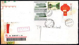 CHINA 2012 - MAILED POSTAL STATIONERY - SLENDER WEST LAKE, YANGZHOU /  100th ANNIVERSARY OF CHINESE STATE POSTAL SERVICE - Brieven En Documenten