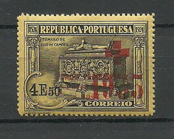 PORTUGAL 1933 Michel 45 MNH Red Cross Roter Kreuz Portofreiheitsmarke - Nuevos