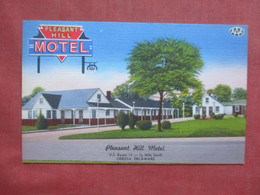 Pleasant Hill Motel   Odessa   Map On Back   - Delaware >        Ref 5087 - Altri & Non Classificati