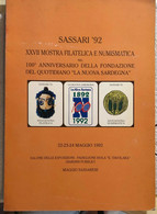 Sassari ’92 - XVII Mostra Filatelica E Numismatica Di Aa.vv.,  1992,  Comune Di - Collections