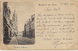 Mons Rue D'Havré En 1900 - Mons